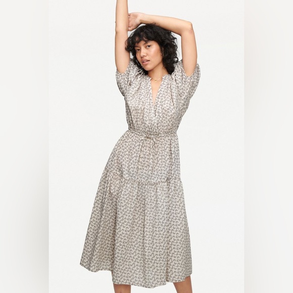 LACAUSA- Dahlia Dress - Toast - Picture 4 of 4